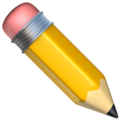 emoji pencil